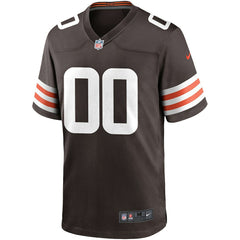 Cleveland Browns Custom Game Jersey - Brown | Nike for sale