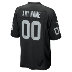 Las Vegas Raiders Custom Game Jersey - Black | Nike discount