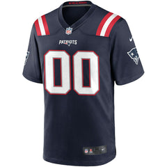 New England Patriots Custom Game Jersey - Navy | Nike discount