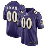 Baltimore Ravens Custom Game Jersey - Purple | Nike on sale
