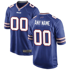 Buffalo Bills Custom Game Jersey - Royal | Nike cheap