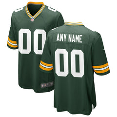 Green Bay Packers Custom Game Jersey - Green | Nike discount