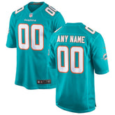 Miami Dolphins Custom Game Jersey - Aqua | Nike sale