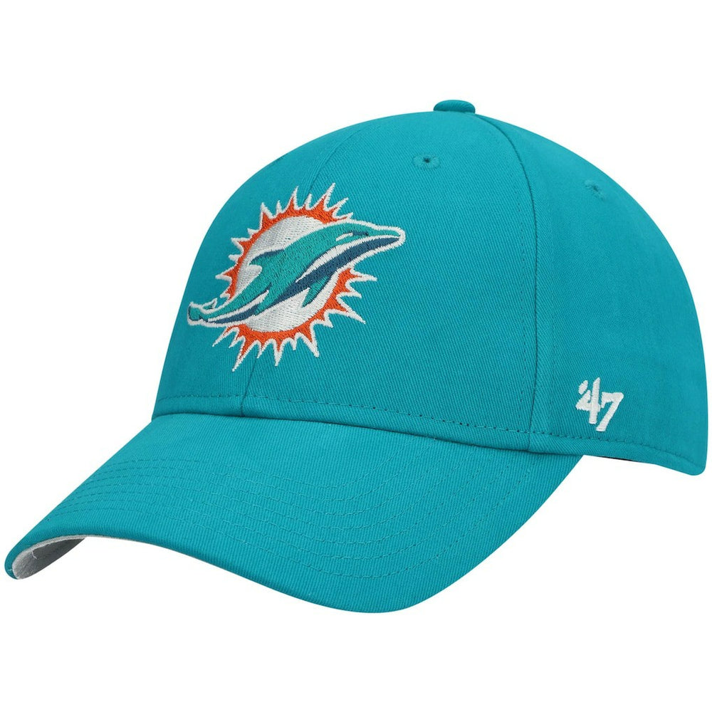 Miami Dolphins '47 Youth Basic MVP Adjustable Hat - Aqua discount