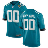 Jacksonville Jaguars Custom Team Game Jersey - Teal | Nike for sale