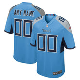 Tennessee Titans Alternate Custom Game Jersey - Light Blue | Nike outlet