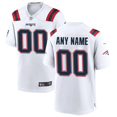 New England Patriots Custom Game Jersey - White | Nike on sale