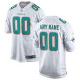 Miami Dolphins Custom Game Jersey - White | Nike cheap