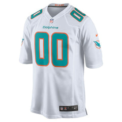 Miami Dolphins Custom Game Jersey - White | Nike cheap