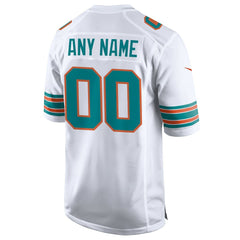 Miami Dolphins Alternate Custom Game Jersey - White | Nike cheap