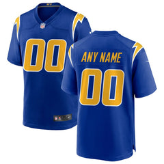 Los Angeles Chargers Alternate Custom Game Jersey - Royal | Nike for sale