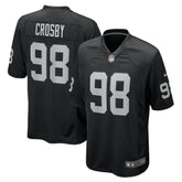 Maxx Crosby Las Vegas Raiders Game Jersey - Black | Nike for sale