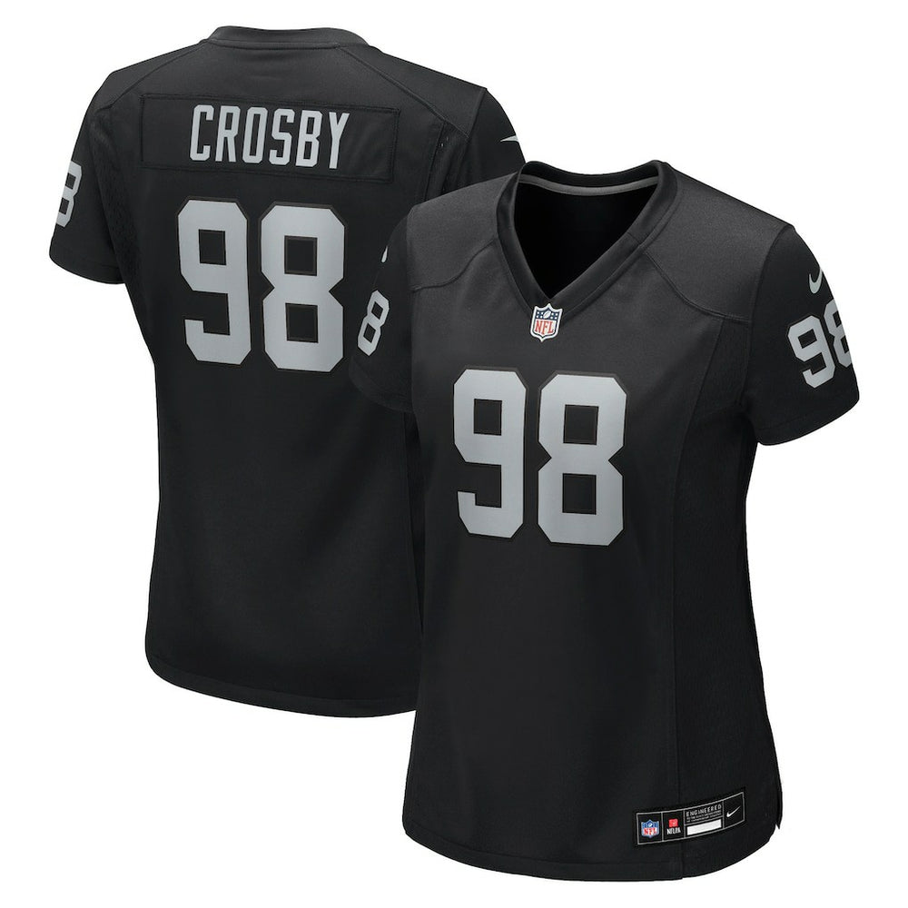Maxx Crosby Las Vegas Raiders Women's Jersey - Black | Nike cheap