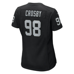 Maxx Crosby Las Vegas Raiders Women's Jersey - Black | Nike cheap