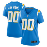 Los Angeles Chargers Women's Custom Game Jersey - Powder Blue | Nike for sale
