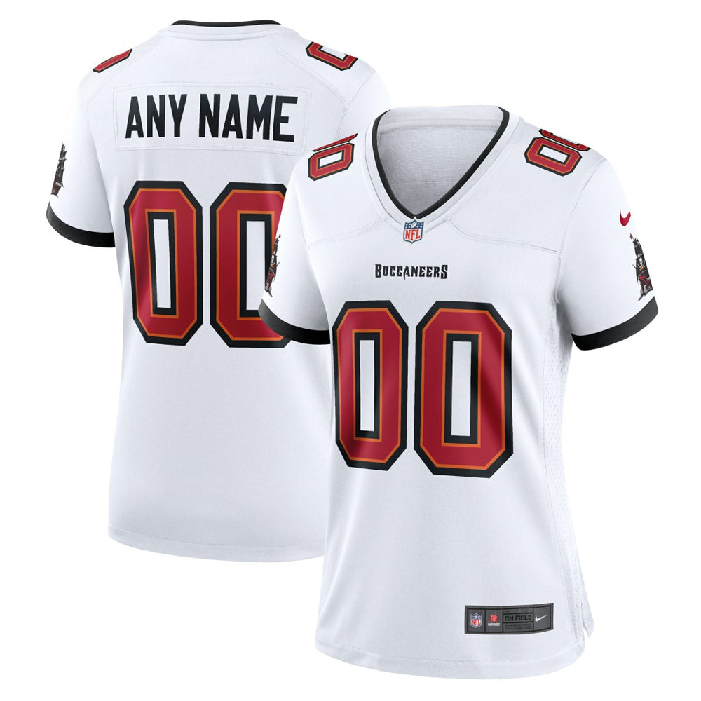 Tampa Bay Buccaneers Women's Custom Game Jersey - White | Nike on sale