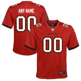 Tampa Bay Buccaneers Youth Custom Game Jersey - Red | Nike for sale