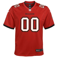 Tampa Bay Buccaneers Youth Custom Game Jersey - Red | Nike for sale