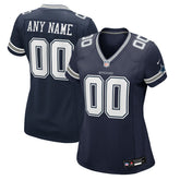 Dallas Cowboys Women's Custom Game Jersey - Navy | Nike discount