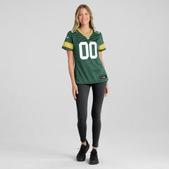 Green Bay Packers Women's Custom Game Jersey - Green | Nike cheap