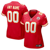 Kansas City Chiefs Women's Custom Game Jersey - Red | Nike cheap