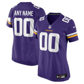 Minnesota Vikings Women's Custom Game Jersey - Purple | Nike outlet