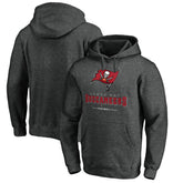 Tampa Bay Buccaneers Team Lockup Pullover Hoodie - Heather Charcoal online