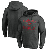 Tampa Bay Buccaneers Victory Arch Pullover Hoodie - Heather Charcoal online