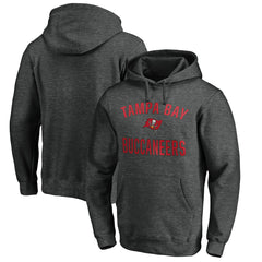 Tampa Bay Buccaneers Victory Arch Pullover Hoodie - Heather Charcoal online
