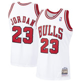 Michael Jordan Chicago Bulls 1997/98 Hardwood Classics Authentic Jersey sale - White | Mitchell & Ness discount
