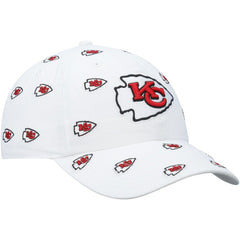 Kansas City Chiefs '47 Women's Confetti Clean Up Adjustable Hat - White online