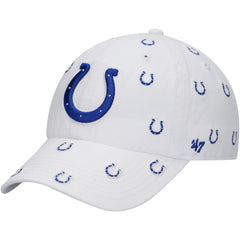 Indianapolis Colts '47 Women's Confetti Clean Up Adjustable Hat - White cheap