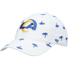 Los Angeles Rams '47 Women's Confetti Clean Up Adjustable Hat - White cheap