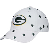 Green Bay Packers '47 Women's Confetti Clean Up Adjustable Hat - White cheap
