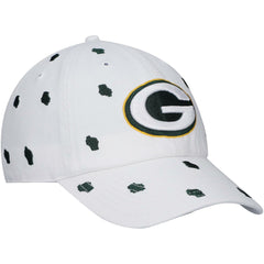 Green Bay Packers '47 Women's Confetti Clean Up Adjustable Hat - White cheap
