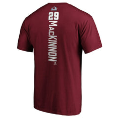 Nathan MacKinnon Colorado Avalanche Playmaker T-Shirt Garnet