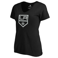 Anze Kopitar Los Angeles Kings Women's Playmaker V-Neck T-Shirt Black