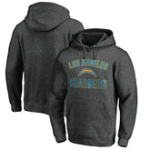 Los Angeles Chargers Victory Arch Pullover Hoodie - Heather Gray for sale
