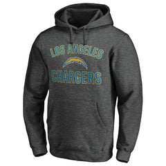 Los Angeles Chargers Victory Arch Pullover Hoodie - Heather Gray for sale