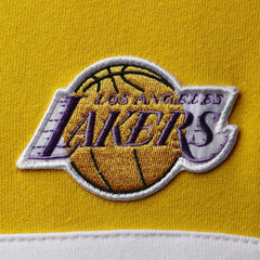 Los Angeles Lakers Head Coach Pullover Hoodie - Gold/Black | Mitchell & Ness on sale