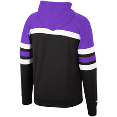 Toronto Raptors Head Coach Pullover Hoodie - Purple/Black | Mitchell & Ness discount