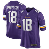 Justin Jefferson Minnesota Vikings Game Jersey - Purple | Nike on sale