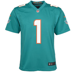 Tua Tagovailoa Miami Dolphins Youth Game Jersey - Aqua | Nike cheap