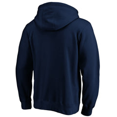 Tampa Bay Buccaneers Banner Wave Fitted Pullover Hoodie - Navy for sale