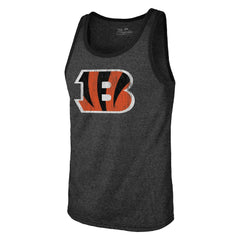 Joe Burrow Cincinnati Bengals Majestic Threads Name & Number Tri-Blend Tank Top - Black outlet