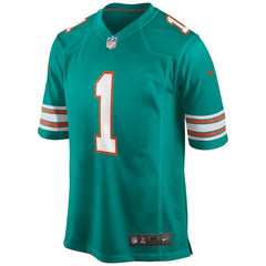 Tua Tagovailoa Miami Dolphins Alternate Game Jersey - Aqua | Nike sale
