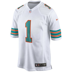 Tua Tagovailoa Miami Dolphins 2nd Alternate Game Jersey - White | Nike online