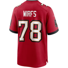 Tristan Wirfs Tampa Bay Buccaneers Player Game Jersey - Red | Nike on sale