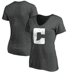 Indianapolis Colts Women's Secondary Logo V-Neck T-Shirt - Heather Gray sale
