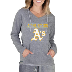 Athletics Concepts Sport Women's Mainstream Terry Long Sleeve Hoodie Top - Gray
